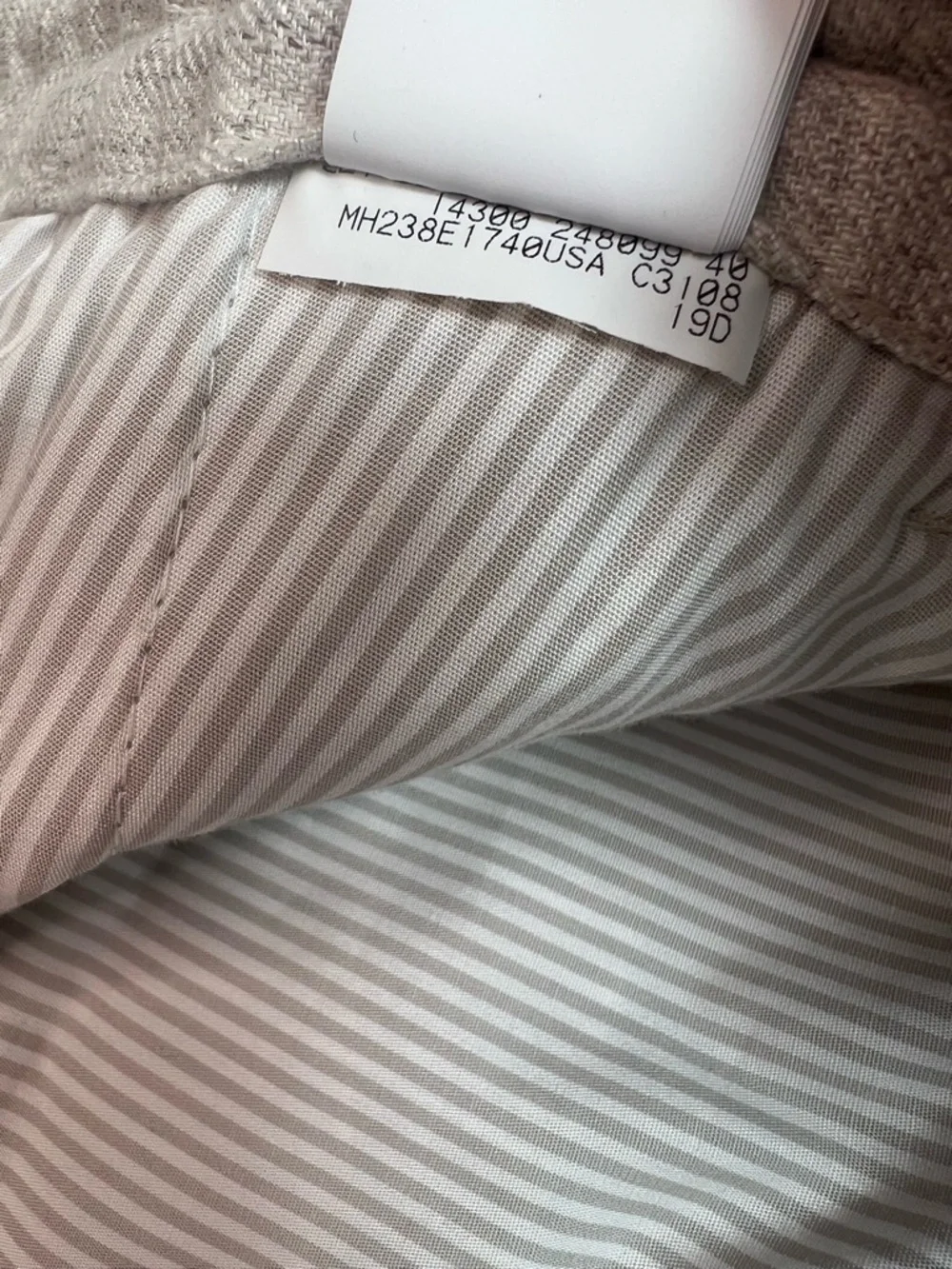 Brunello Cucinelli Linen Leisure Fit Cropped Drawstring Pants Size 52